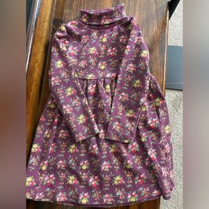 Floral Mini Boden Turtleneck Dress